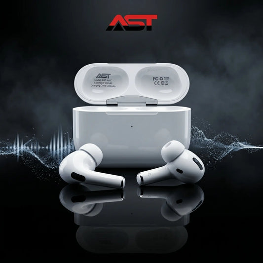 AST Buds ANC Wireless Earbuds | Noise Cancelling, Gaming Mode, Dual Mic | 1 Year Warranty